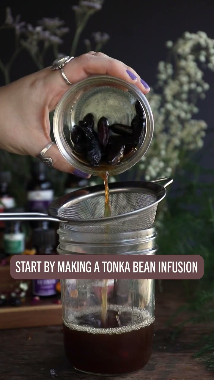 Sultry Perfume Recipe with Tonka Beans and Essential Oils