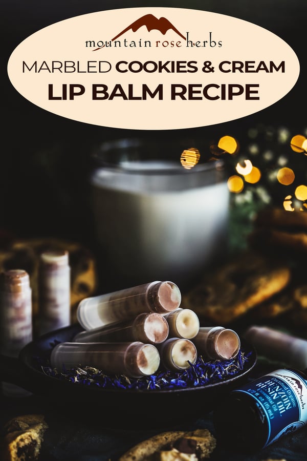 Cookies and Cream Lip Balm Recipe