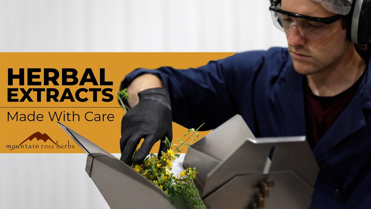 Herbal Extracts: Made with Care at Mountain Rose Herbs