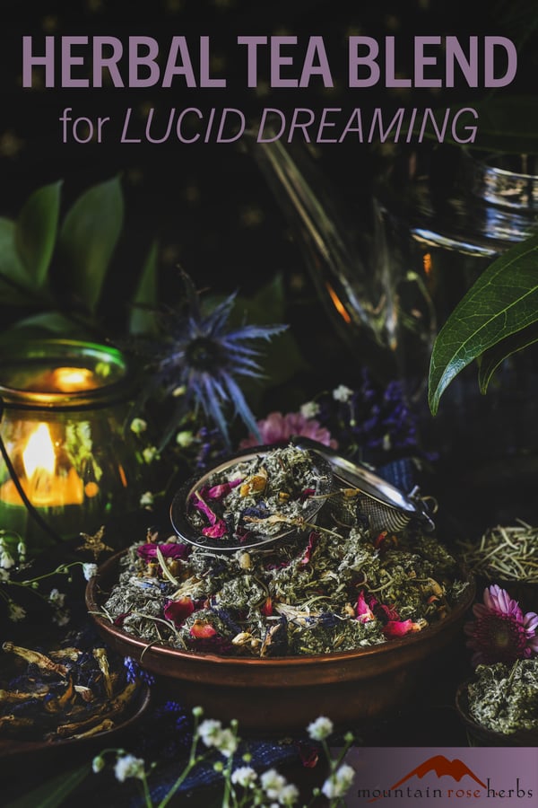 Dream Tea Recipe: Herbs for Lucid Dreaming + Deep Sleep
